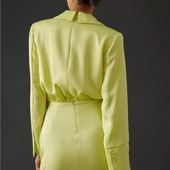 Anthropologie MISHA Tie-Front Mini Blazer Dress - Picture 10 of 15